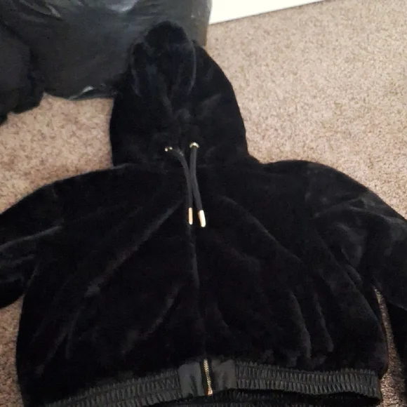 Truth by Republic Black Jacket with Gold Logo - Picture 1 of 3